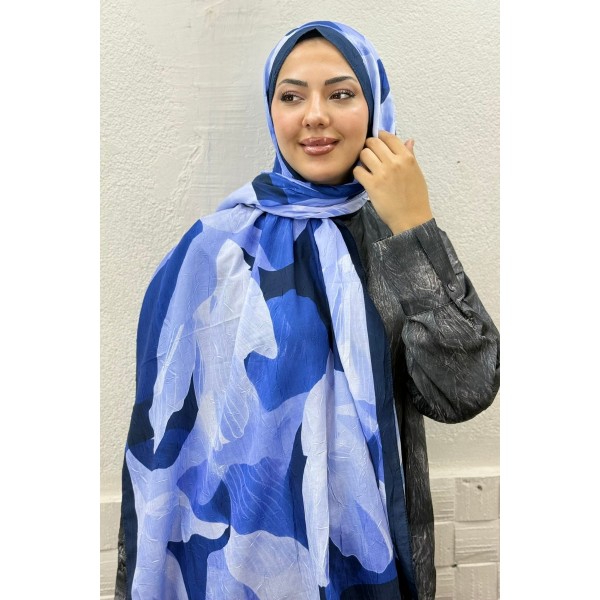Desenli Bambu Şal 039L